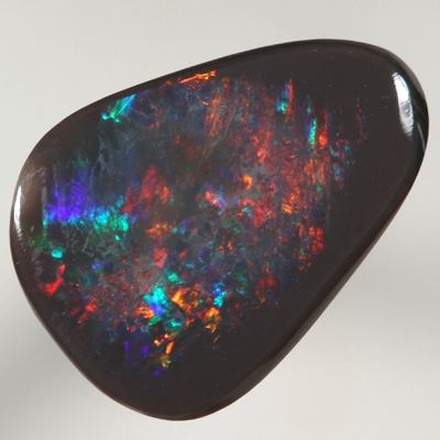 SOLID BLACK OPAL Bright and strong red multicolour SEE VIDEO